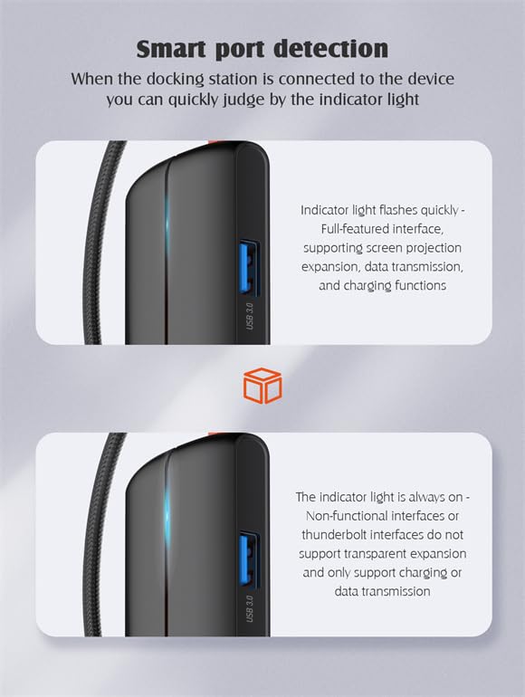 LDNIO DS-26H 6 In 1 USB C Docking Station