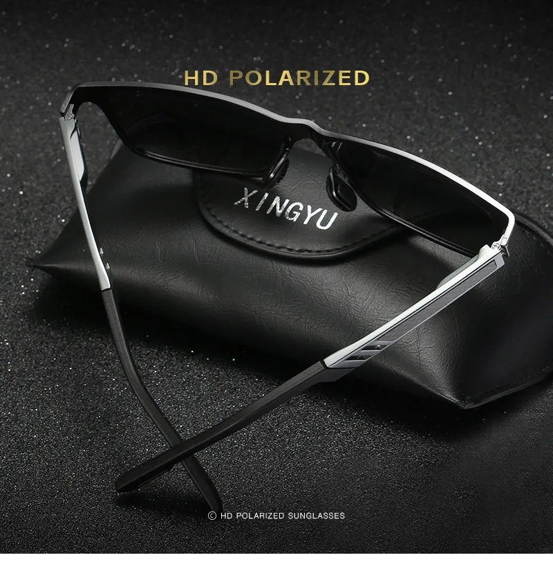 Men Aluminium Magnesium Polarizing Sunglasses