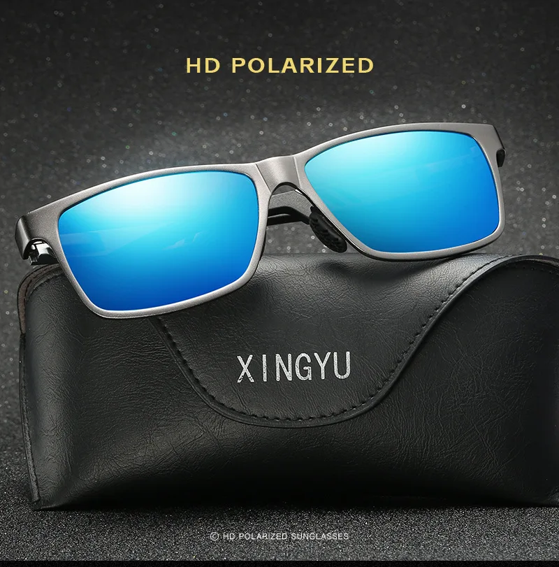 Men Aluminium Magnesium Polarizing Sunglasses