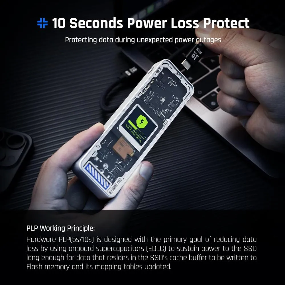 Dockcase Explorer Edition Smart M.2 NVMe SSD Enclosure Pro