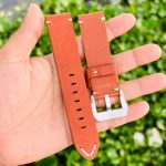 Italy Vintage Premium Genuine Leather Watch Strap 22mm