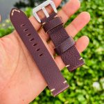 Italy Vintage Premium Genuine Leather Watch Strap 22mm
