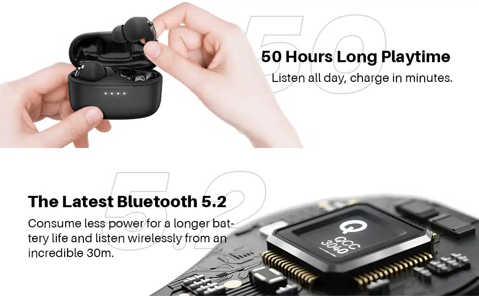 Tribit FlyBuds C1 ANC Earbuds