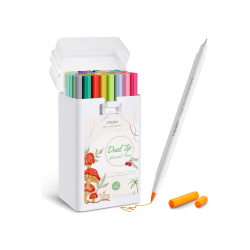Ohuhu Dual Tips Journal Pens (40 Colors)