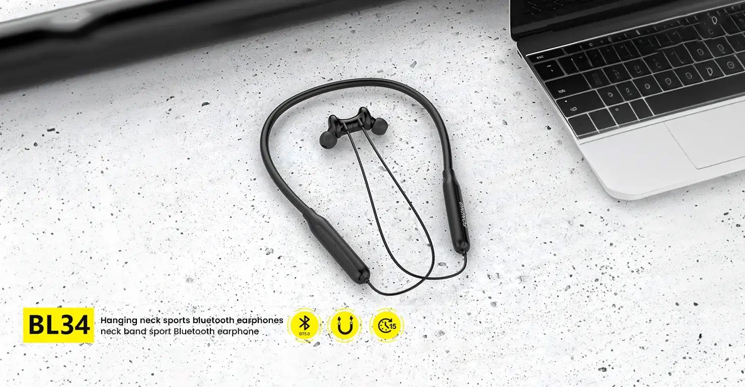 FONENG BL34 Neckband Bluetooth Earphone