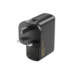 WiWU PD 100W GaN Wall Charger With Universal Travel US EU UK Plug