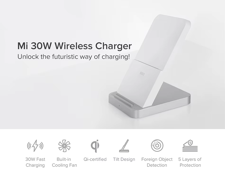 Xiaomi 30W Vertical Wireless Charger