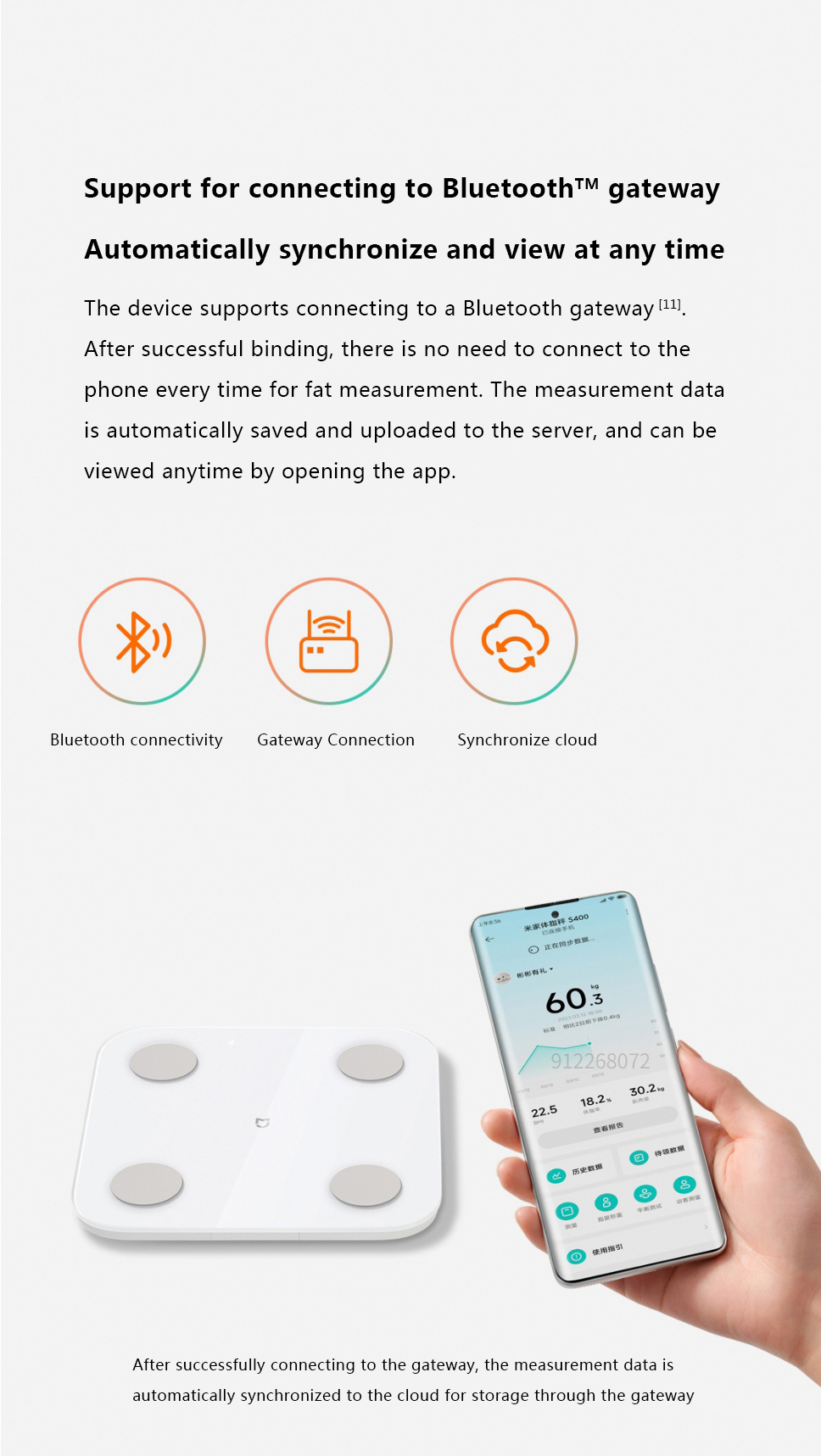 Xiaomi Mijia Body Composition Scale S400