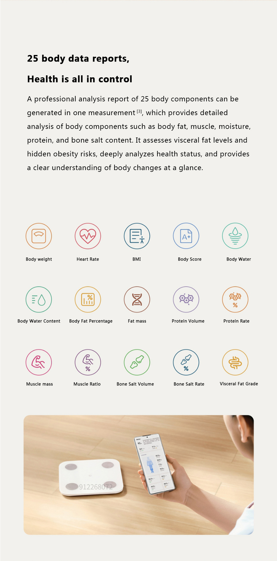 Xiaomi Mijia Body Composition Scale S400
