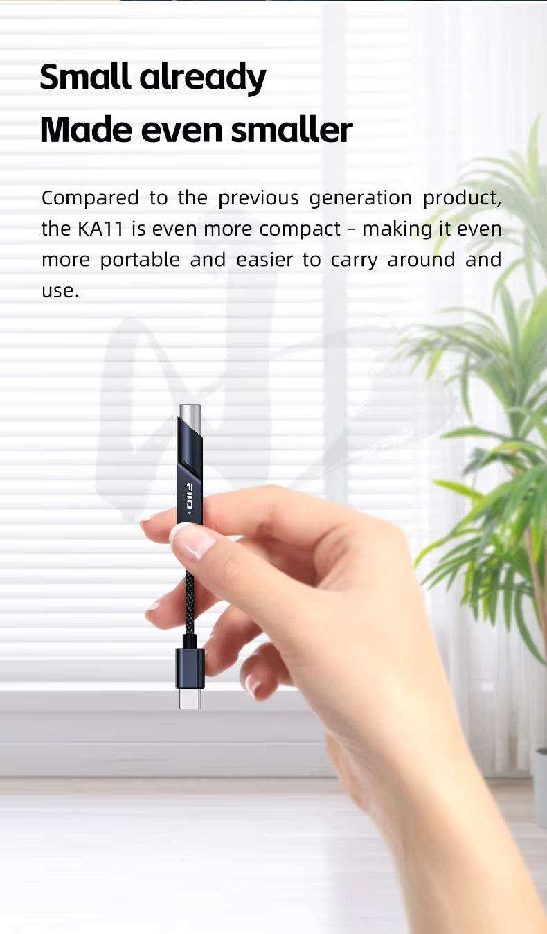 FiiO JadeAudio KA11 CS43131 HiFi DAC and Headphone Amplifier