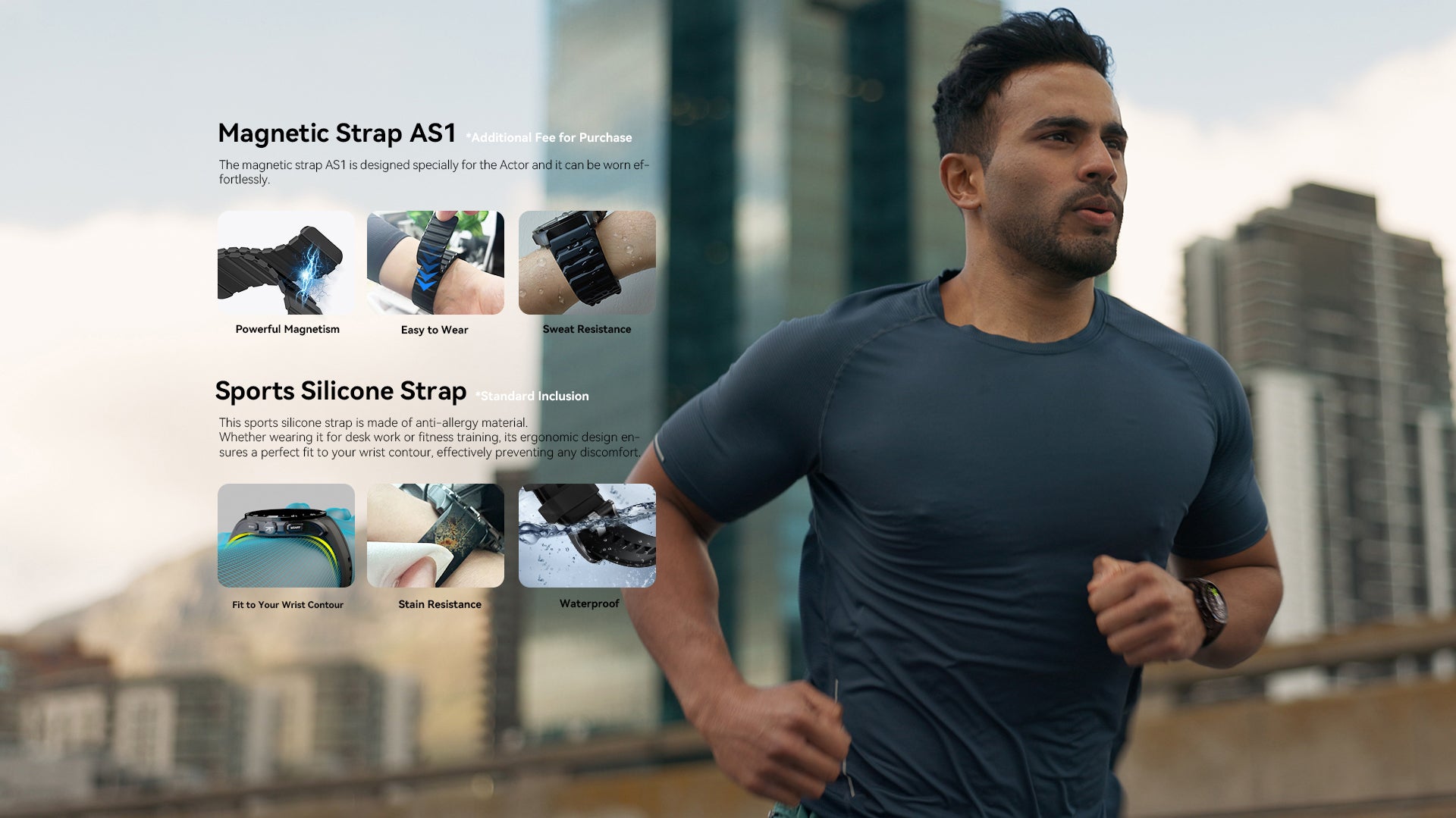 Kieslect Actor Smart Watch with GPS