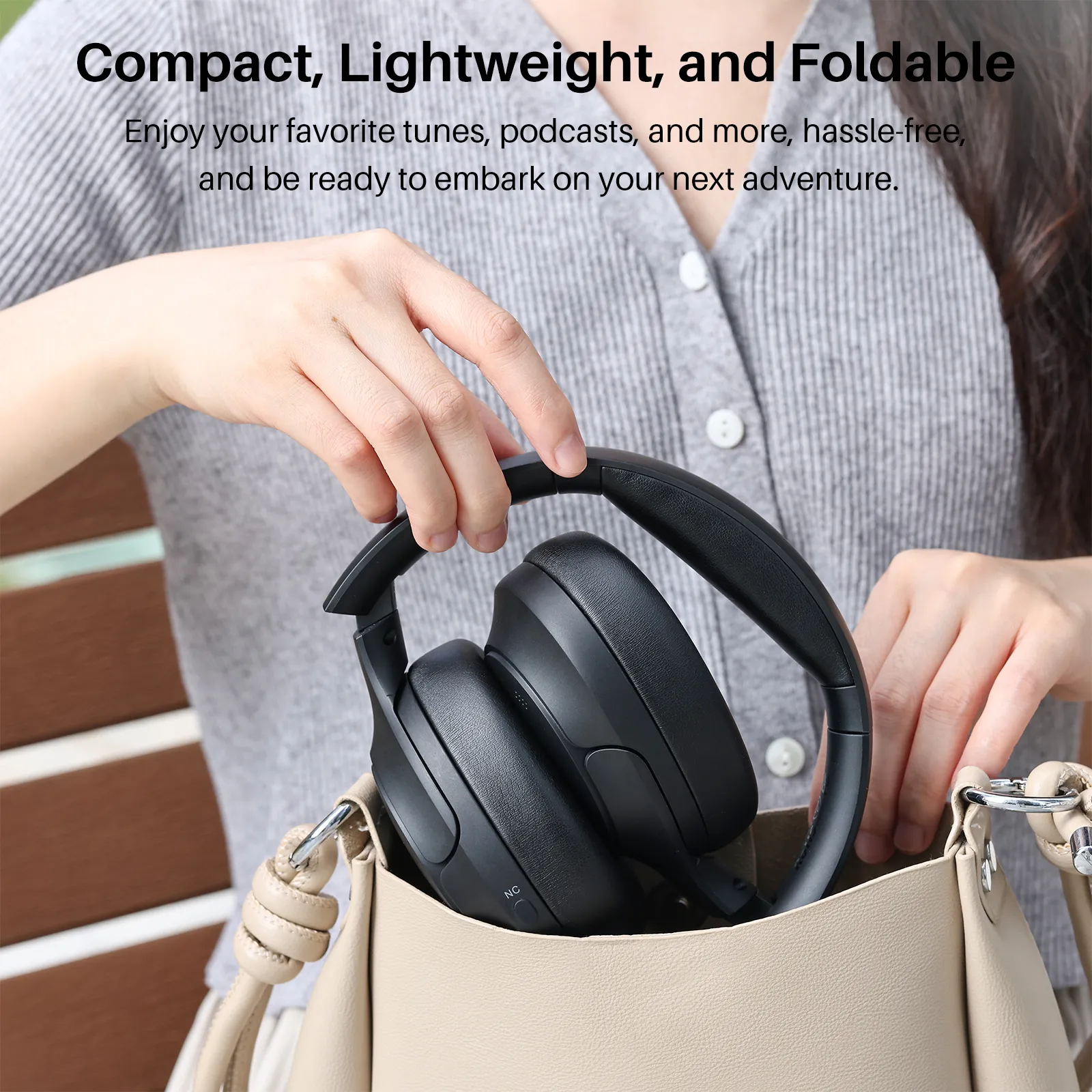 TOZO H10 Hybrid ANC Wireless Headphone
