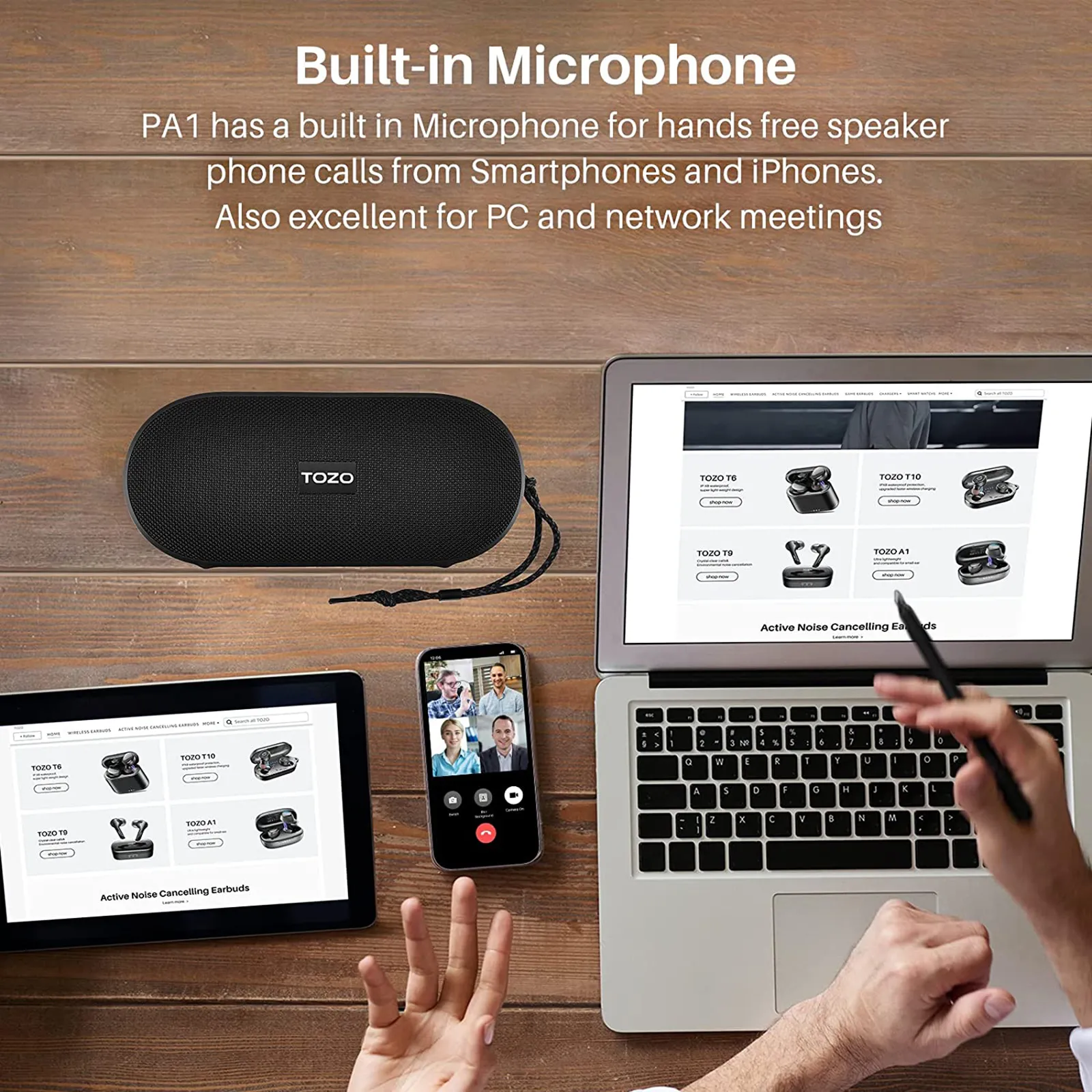 TOZO PA1 Bluetooth Wireless Speaker