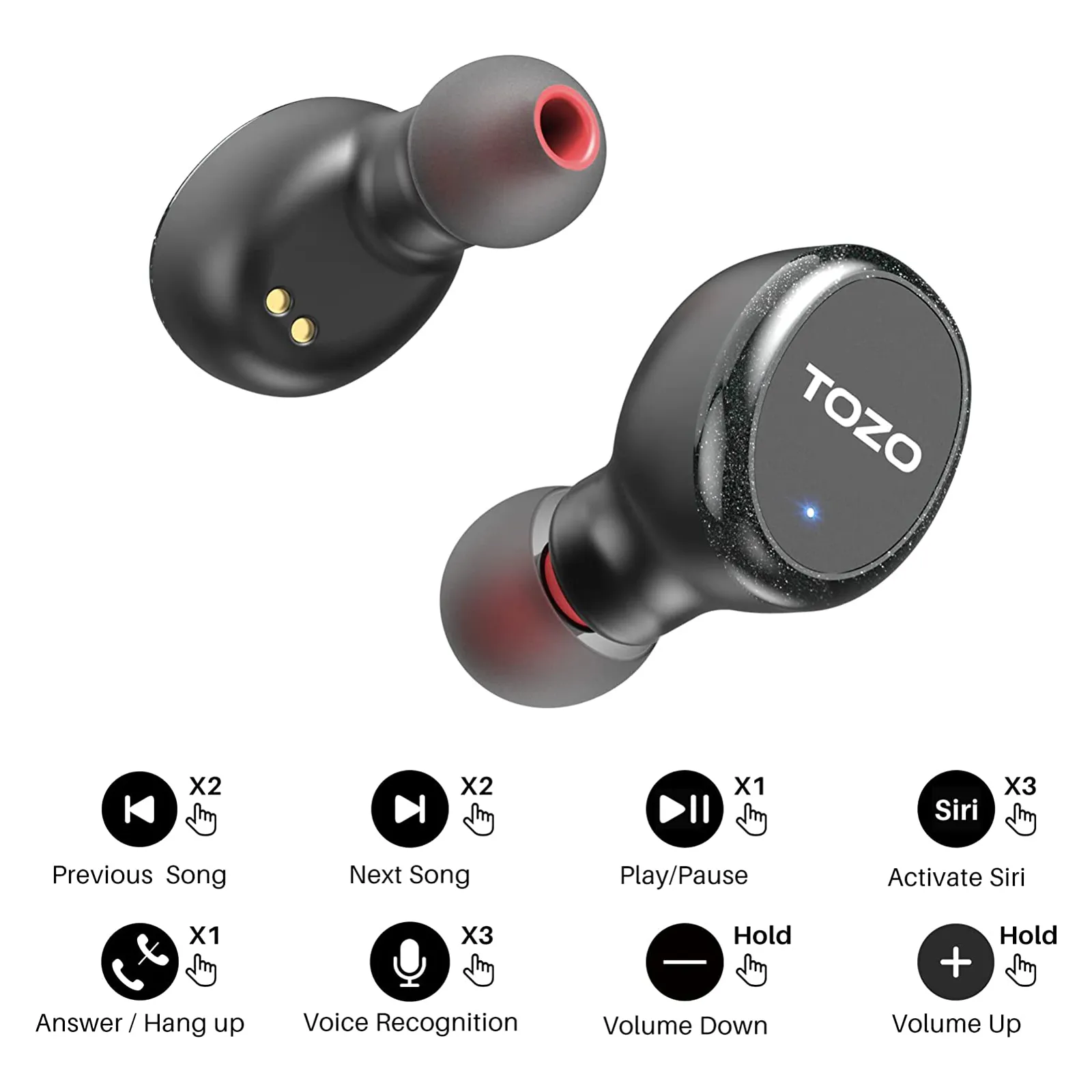 TOZO T10S True Wireless Earbuds