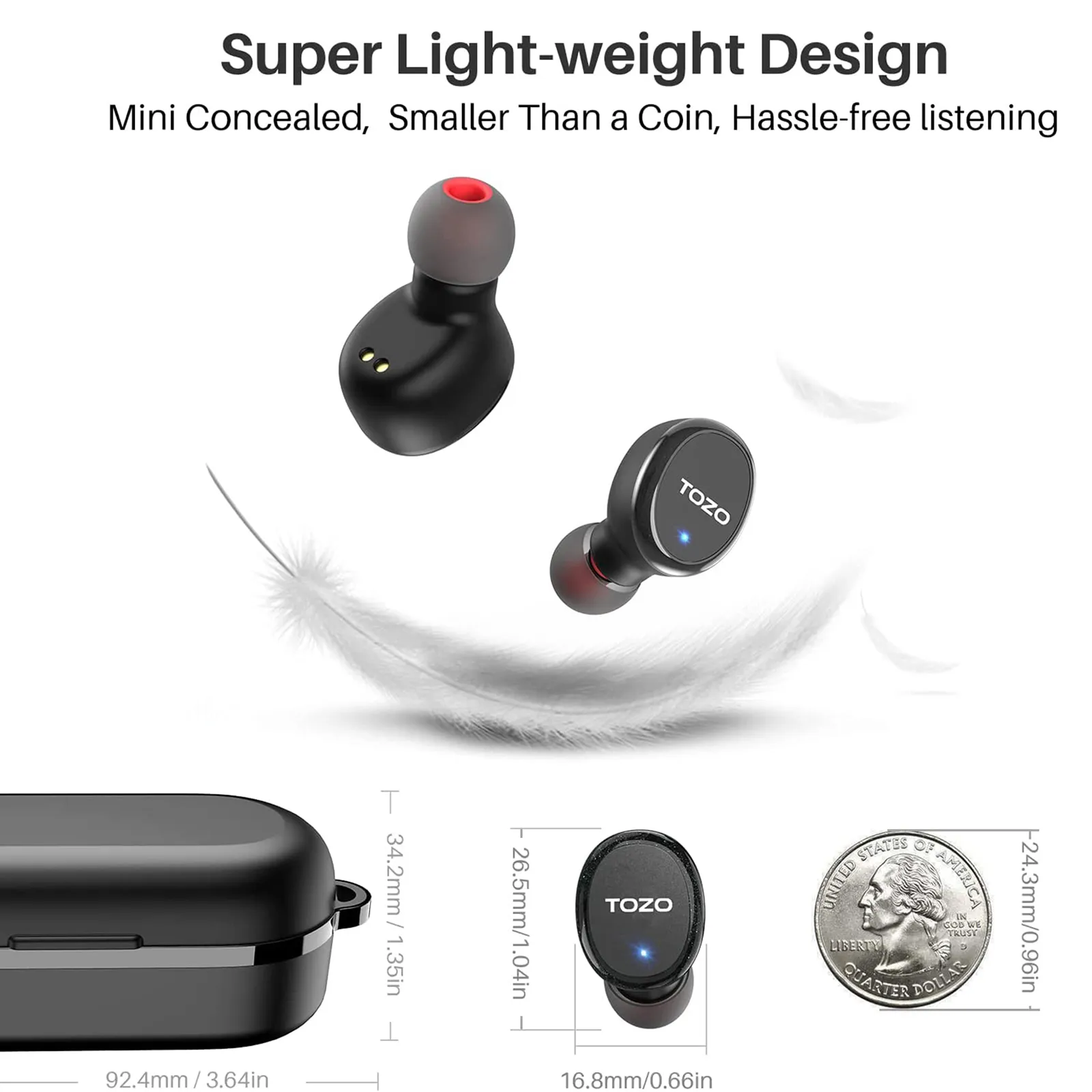 TOZO T10S True Wireless Earbuds
