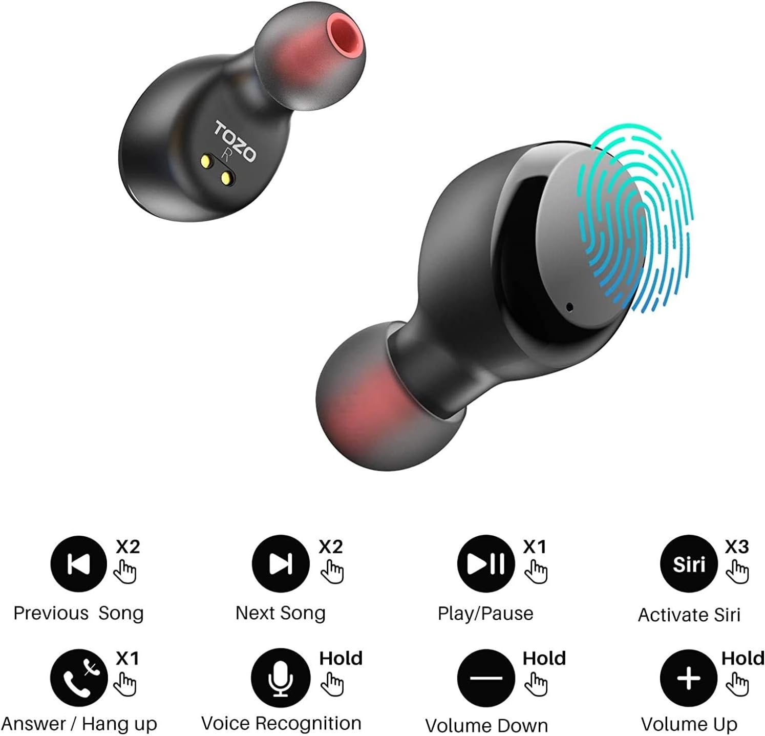 TOZO T6 True Wireless Earbuds