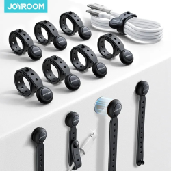 Joyroom 12/6PCS Magnetic Cable Management Ties Wire Organizer Cable Holder
