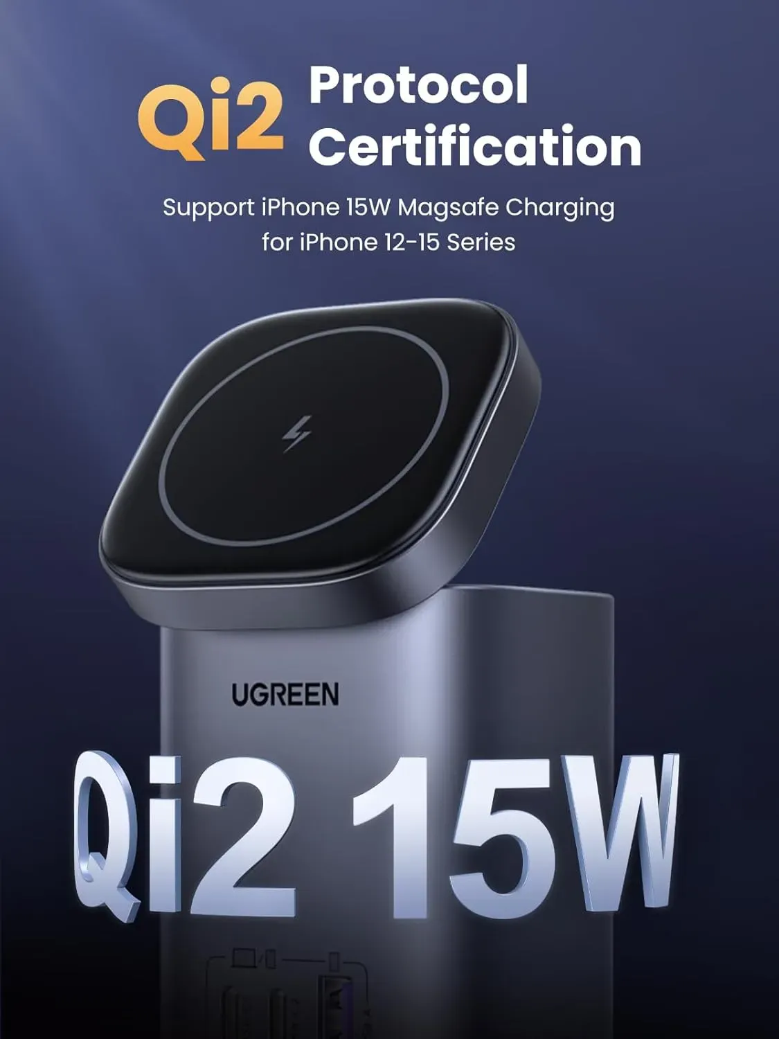 UGREEN CD342 100W 2-in-1 GaN Charging Station