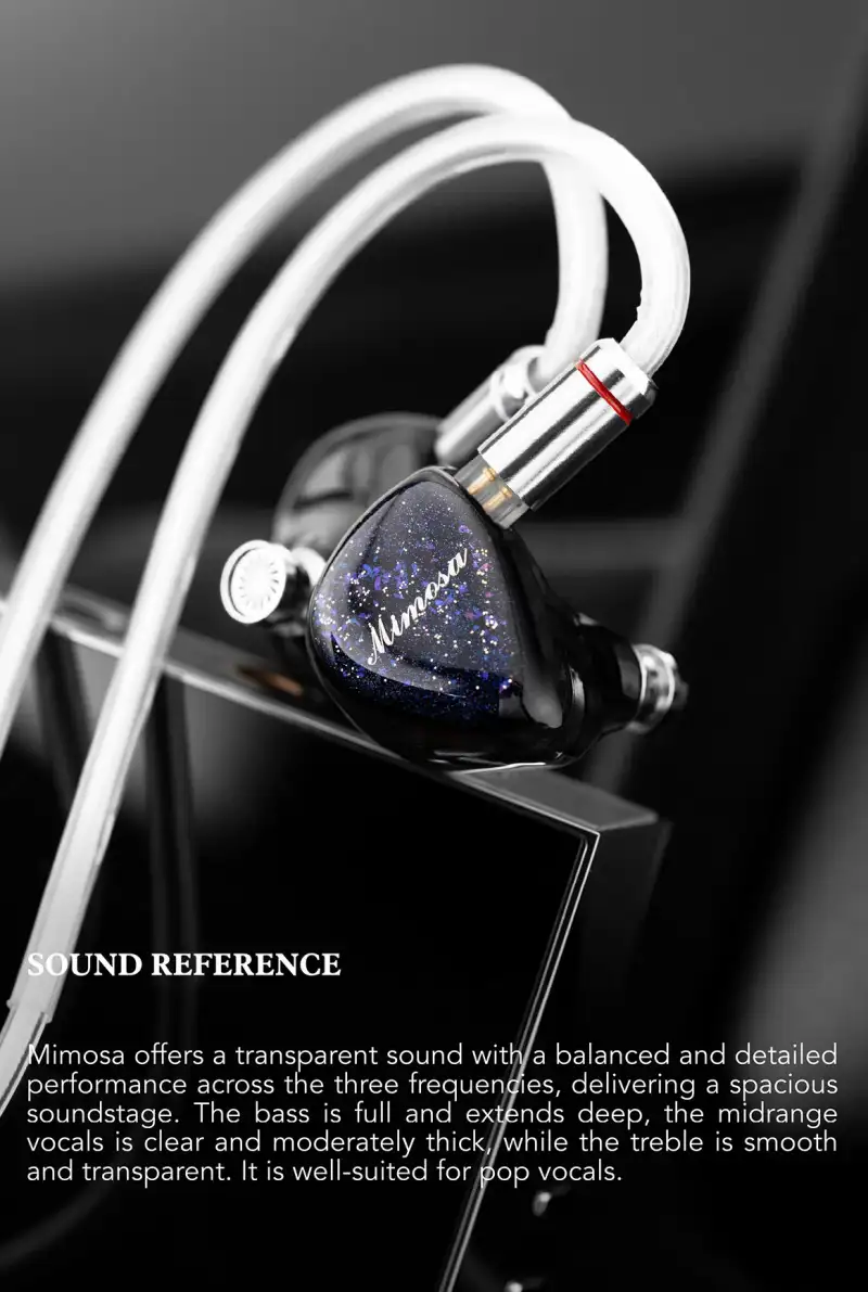 Kinera Celest QoA Mimosa 1DD +1 Micro Planar In Ear Earphone