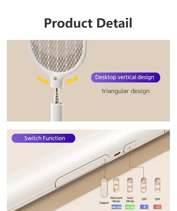 Xiaomi Qualitell L1 Telescope Electric Mosquito Swatter