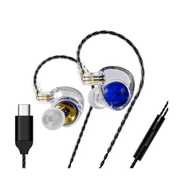 ND Planet 12mm Beryllium Plated Dynamic Driver Hi-Fi IEMs