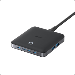 Anker 130W 6 Port PIQ 3.0 & GaN Nano Fast Charger Adapter