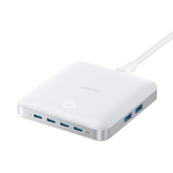 Anker 130W 6 Port PIQ 3.0 & GaN Nano Fast Charger Adapter