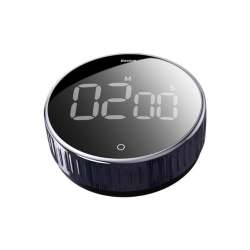 Baseus LED Digital Timer Stopwatch Alarm Clock Heyo Rotation Countdown Timer