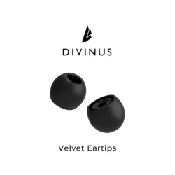 DIVINUS Velvet Silicone Eartips For 3.5mm Nozzle