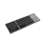 COTECi 63 Key Tri+Fold Ultra-Thin Wireless Touchpad Keyboard