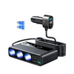 JOYROOM JR-CL06 Multi-port Car Cigarette Lighter Adapter