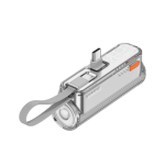 Sharge Flow Mini 2 Power Bank 22.5W with Built-in Cable