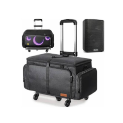 Ikarao Break X1 Speaker Waterproof Black Travel Trolley Bag