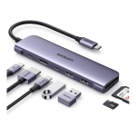 UGREEN 7-in-1 USB C Hub 5 Gbps with 4K HDMI 100W Power Delivery