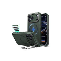 ESR Cyber Tough Magnetic Stash Stand Case iPhone 17 Pro Max | 17 Pro
