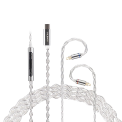 Nicehck SP4 USB C IEM Cable with Mic, CX31993 DAC Chip