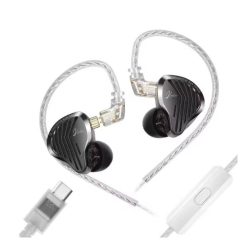 GK KUNTEN Dynamic Driver Hi-Fi Bass IEM Earphones (2-Pin Cable)