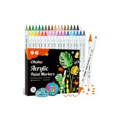 Ohuhu Acrylic Paint Markers Cotton-core 36 Colors