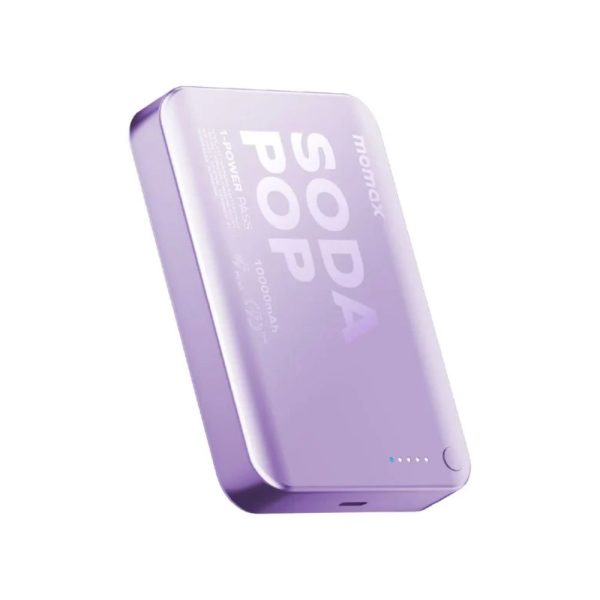 Momax 1-Power Pass 10000mAh Magnetic Wireless Battery Pack