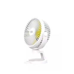 XO MF78 4-Inch Rechargeable Fan With Phone Holder