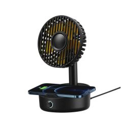 Baseus BS-W513 Hermit Desktop Wireless Charger with Oscillating Fan