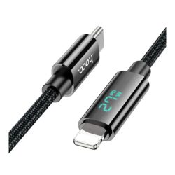 Hoco U125 Benefit Type-C to Lightning 27W Fast Charging Data Cable With Display
