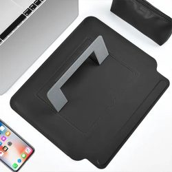 WiWU SKIN Ultra PU Leather Portable Stand Sleeve for Macbook