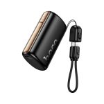 Hoco Q50 Victory 10000mAh PD20W Power Bank with Built-In USB-C & Lightning Cable