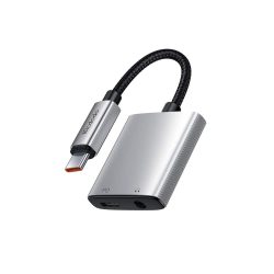 Mcdodo CA-505 USB-C to DC3.5 + USB-C 2 in 1 Audio Adapter