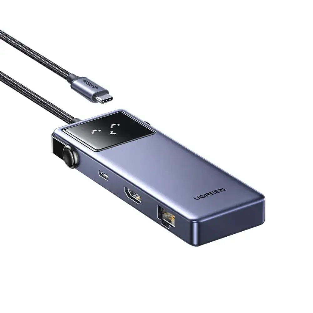 UGREEN QPai Pro 7-in-1 USB-C Hub 4K@60Hz HDMI PD100W Port (45155) Price in BD